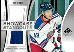 2019-20 SP Game Used Showcase Standouts Dual Jerseys #SS-TW Tom Wilson